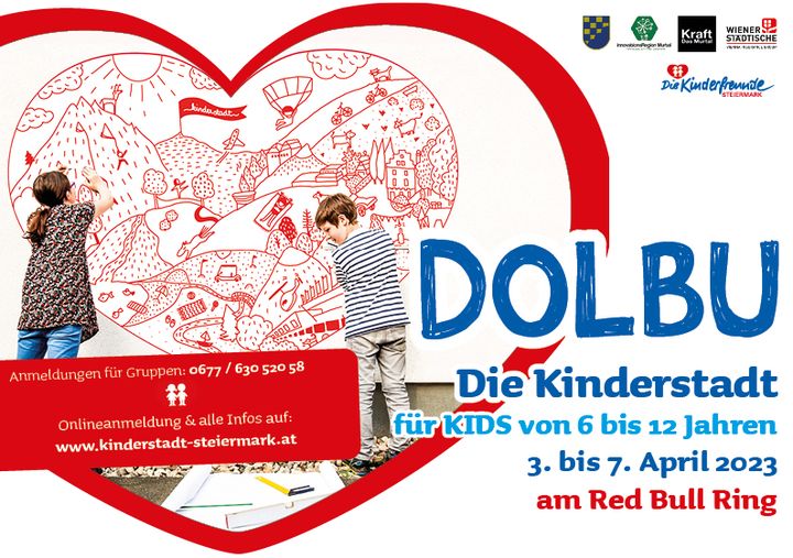 Kinderstadt DOLBU - Die Onlineanmeldung ist eröffnet!