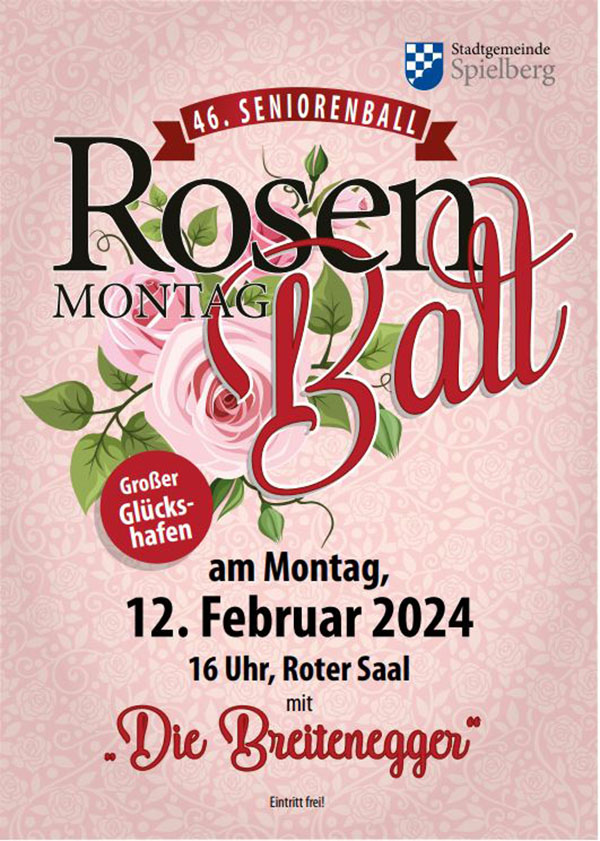 Rosenmontagball für Senior:innen