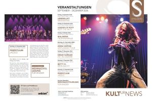 Kulturprogramm Herbst 2026 Kulturprogramm Herbst 2026